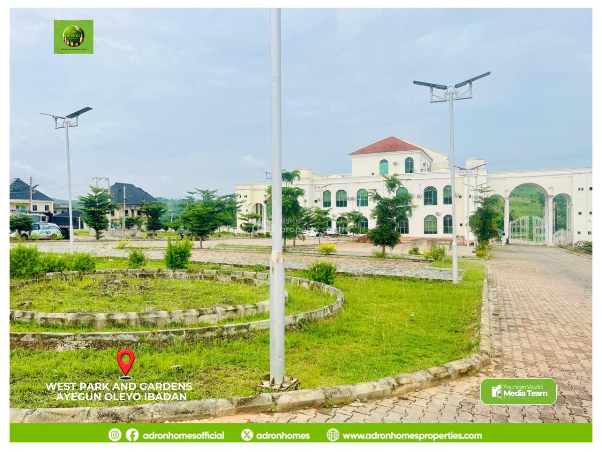 Plots/acres of Lands in Our Estate, West Park and Gardens (paradise City) Ayegun-adron Oleyo Rd., Ibadan, Oyo, Land for Sale