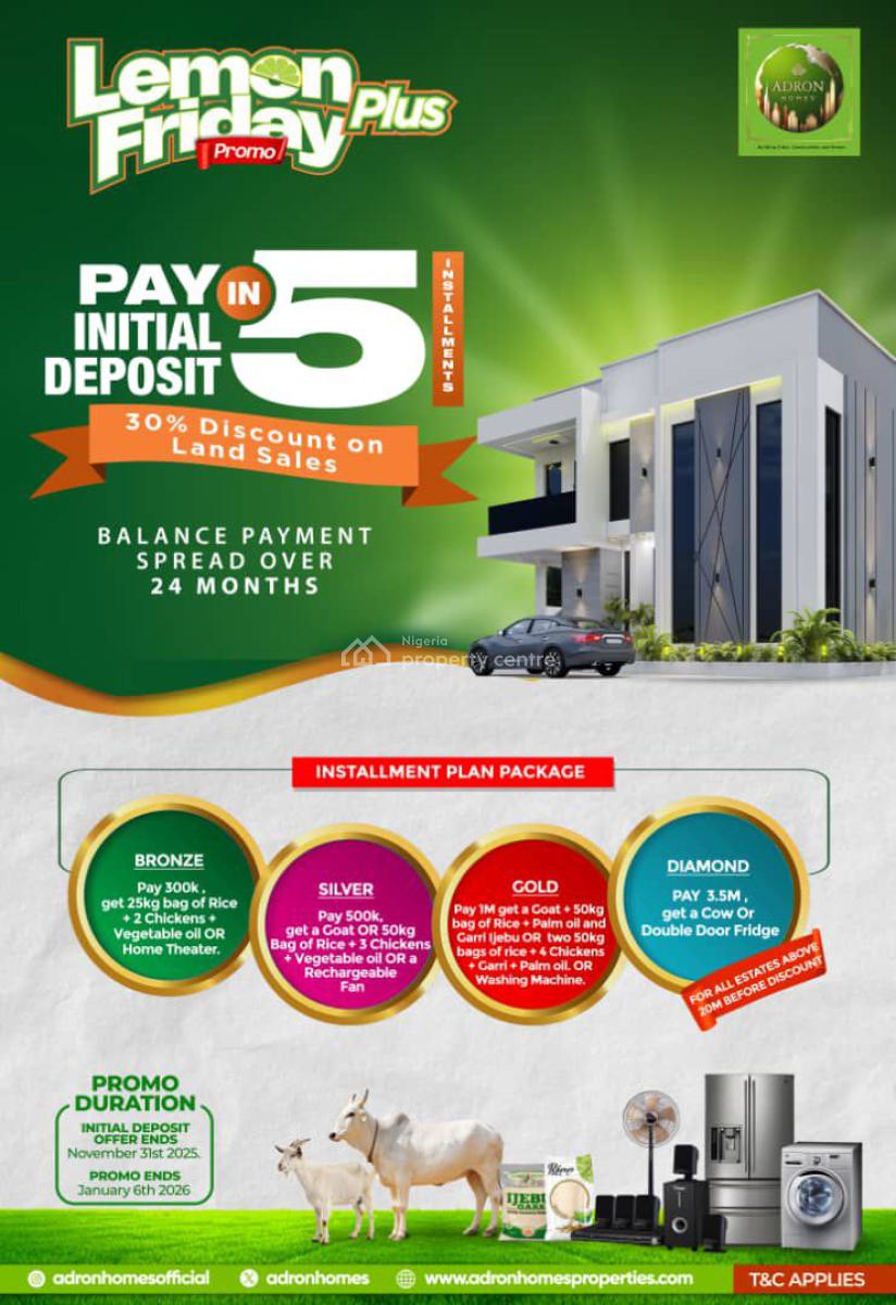 Plots/acres of Lands in Our Estate, West Park and Gardens (paradise City) Ayegun-adron Oleyo Rd., Ibadan, Oyo, Land for Sale
