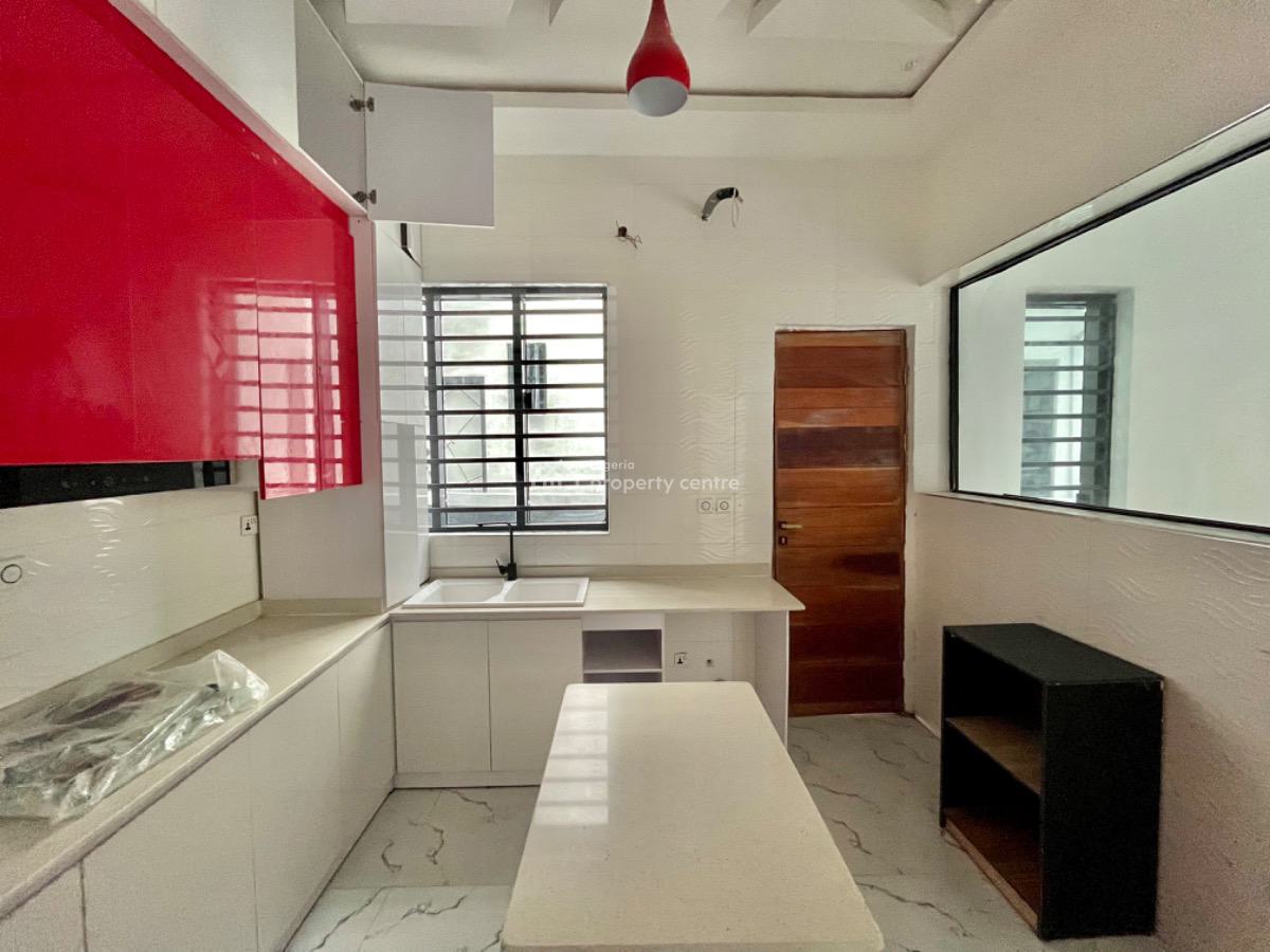 Charming 3-bedroom Semi-detached Duplex with Bq -- Chevron Axis, Chevron, Lekki, Lagos, Semi-detached Duplex for Rent