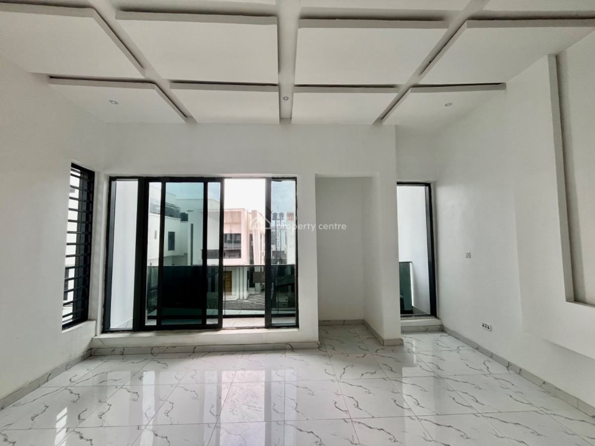 Charming 3-bedroom Semi-detached Duplex with Bq -- Chevron Axis, Chevron, Lekki, Lagos, Semi-detached Duplex for Rent