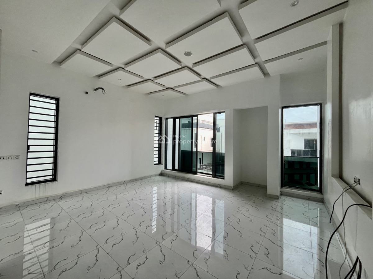 Charming 3-bedroom Semi-detached Duplex with Bq -- Chevron Axis, Chevron, Lekki, Lagos, Semi-detached Duplex for Rent