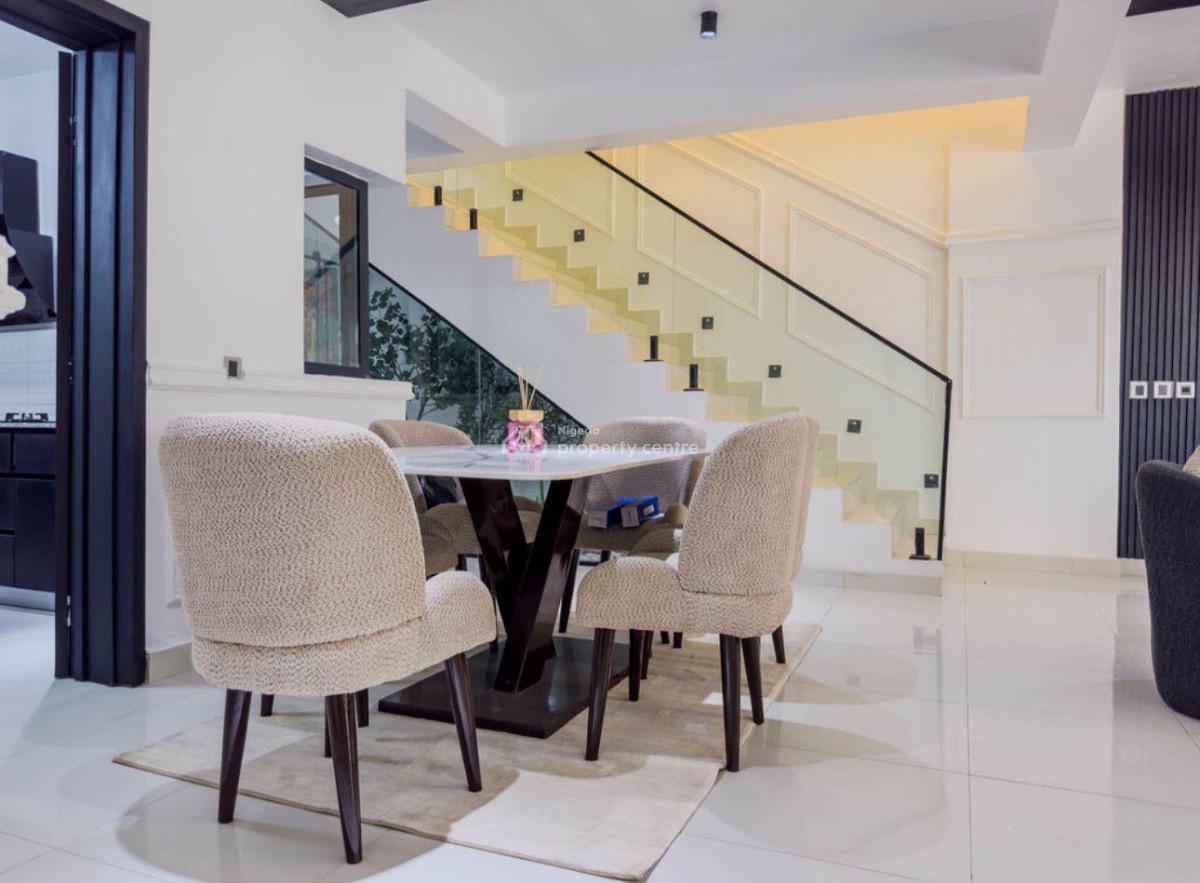 Fully Furnished Three Bedroom Maisonette, Off Freedom Way, Lekki Phase 1, Lekki, Lagos, Block of Flats for Sale