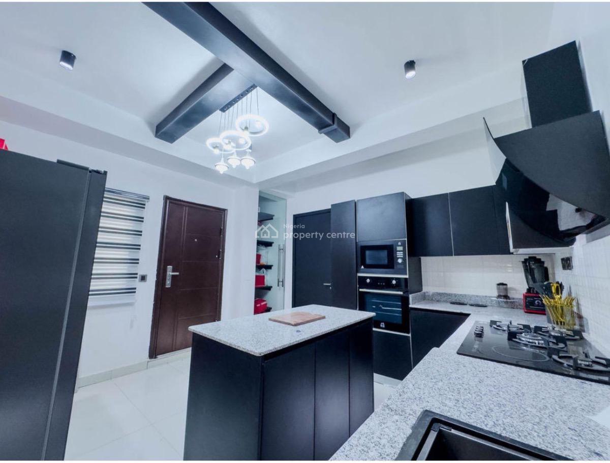 Fully Furnished Three Bedroom Maisonette, Off Freedom Way, Lekki Phase 1, Lekki, Lagos, Block of Flats for Sale
