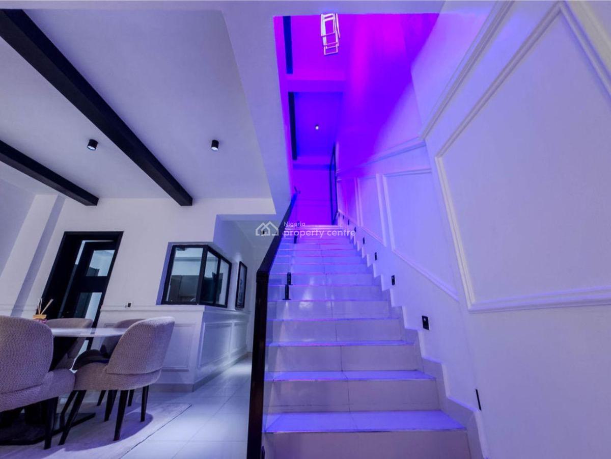 Fully Furnished Three Bedroom Maisonette, Off Freedom Way, Lekki Phase 1, Lekki, Lagos, Block of Flats for Sale