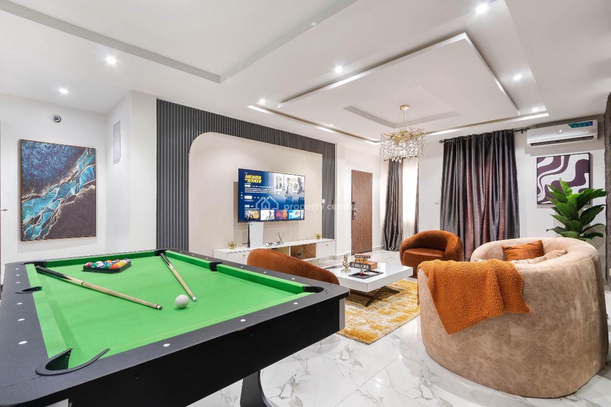 Luxury 2 Bedroom with Snooker, Osapa London, Osapa, Lekki, Lagos, Flat / Apartment Short Let