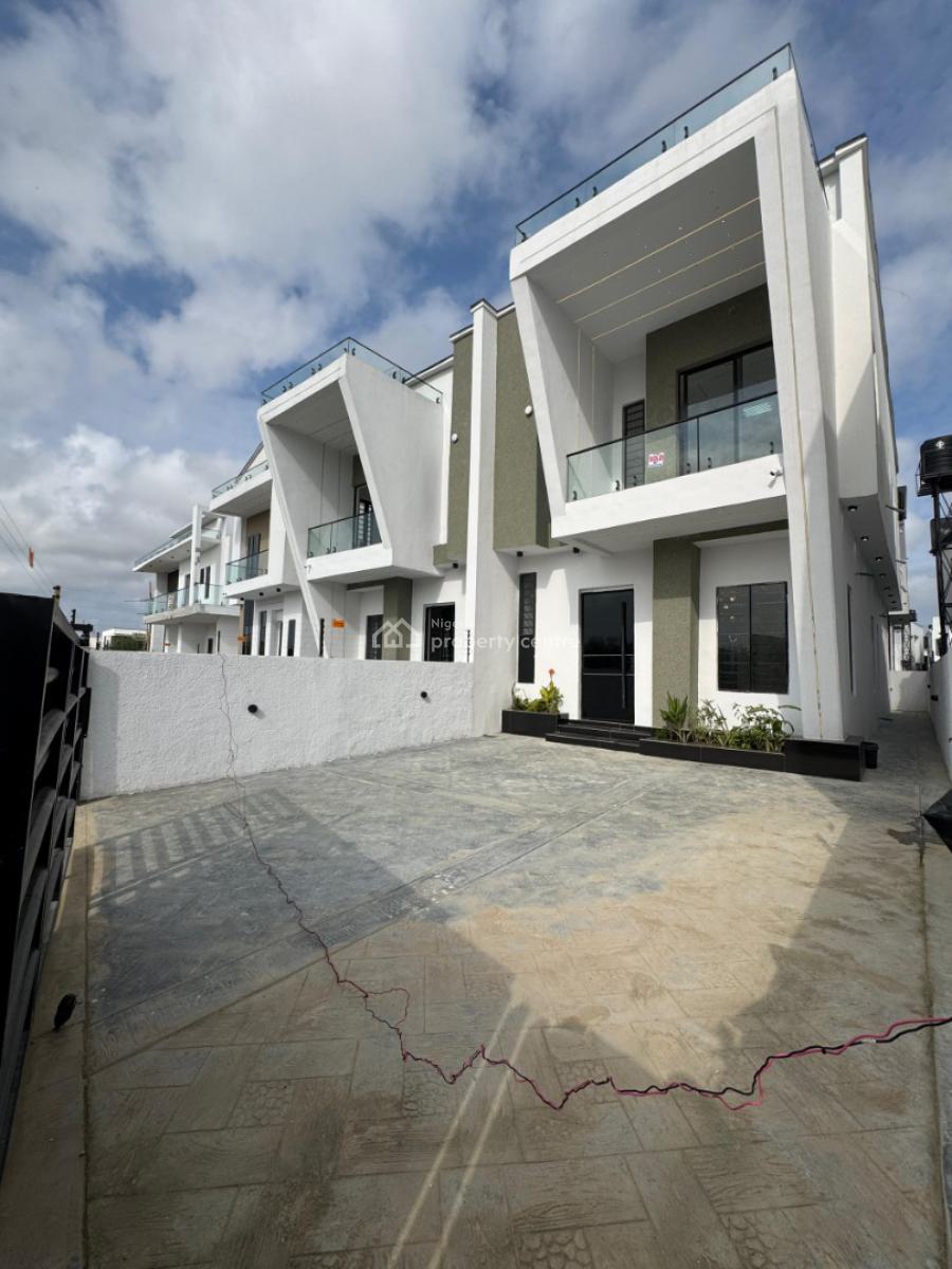 Contemporary 4 Bedroom Detached Duplex with Bq, Ajah, Lagos, Detached Duplex for Sale