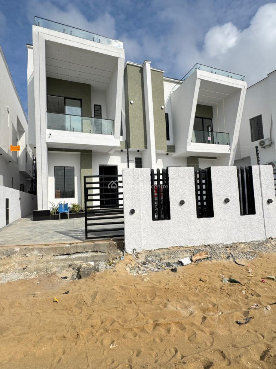 Contemporary 4 Bedroom Detached Duplex with Bq, Ajah, Lagos, Detached Duplex for Sale
