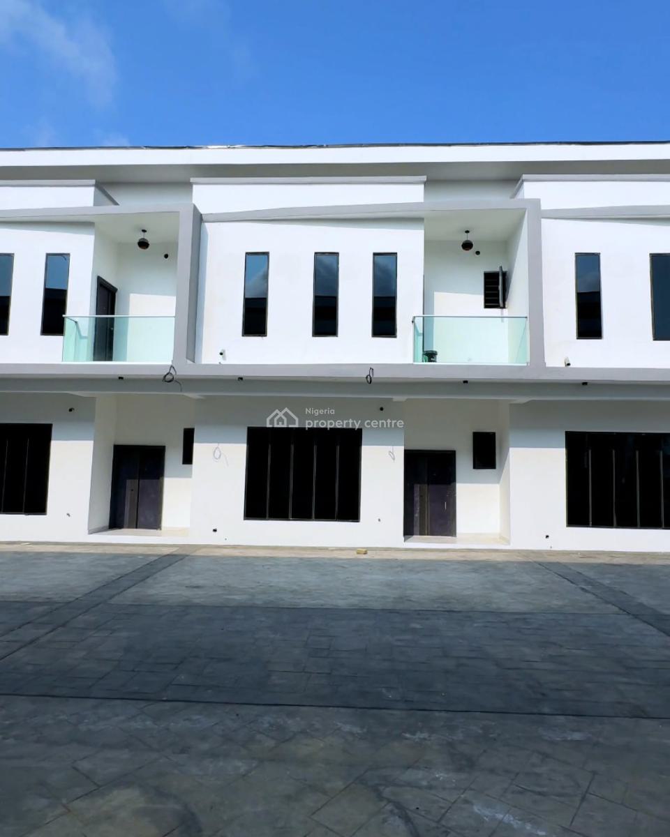 Newly Built 4 Bedroom Smart Home Terrace Duplex, Abraham Adesanya, Ajah, Lagos, Terraced Duplex for Sale