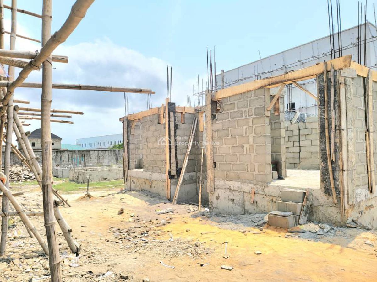 Luxury 3 Bedroom Semi-detached Duplex with Bq (waterfront), Living Spring Estate, Orchid Road, Lekki, Lagos, Semi-detached Duplex for Sale