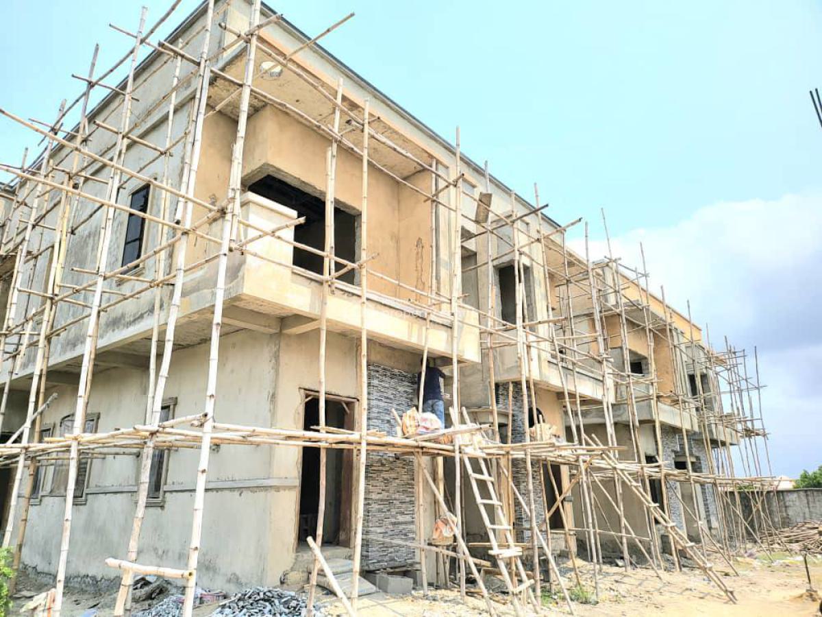 Luxury 3 Bedroom Semi-detached Duplex with Bq (waterfront), Living Spring Estate, Orchid Road, Lekki, Lagos, Semi-detached Duplex for Sale