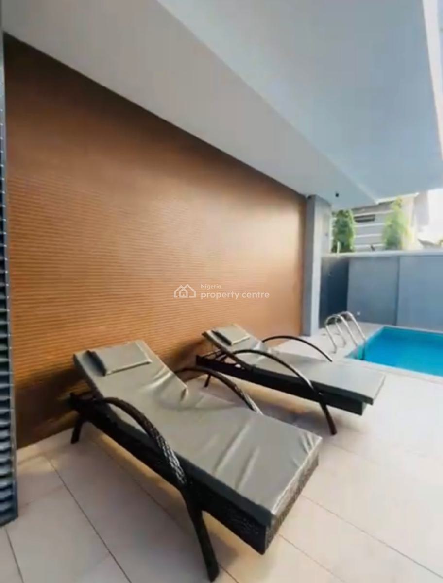 Luxury 2 Bedroom Apartment + Swimming Pool, Gym, Elevator, Lekki Phase 1, Lekki, Lagos, Flat / Apartment for Rent