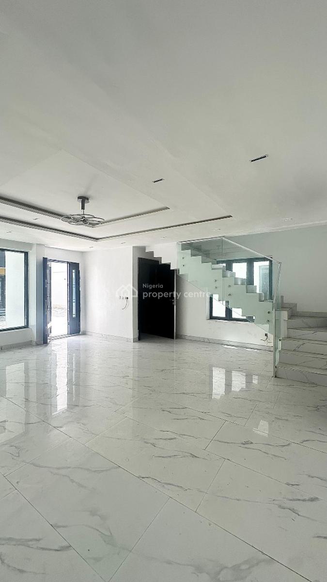 Contemporary 4-bedroom Detached Duplex with Bq & Mini Estate Pool, Chevron, Lekki, Lagos, Detached Duplex for Sale