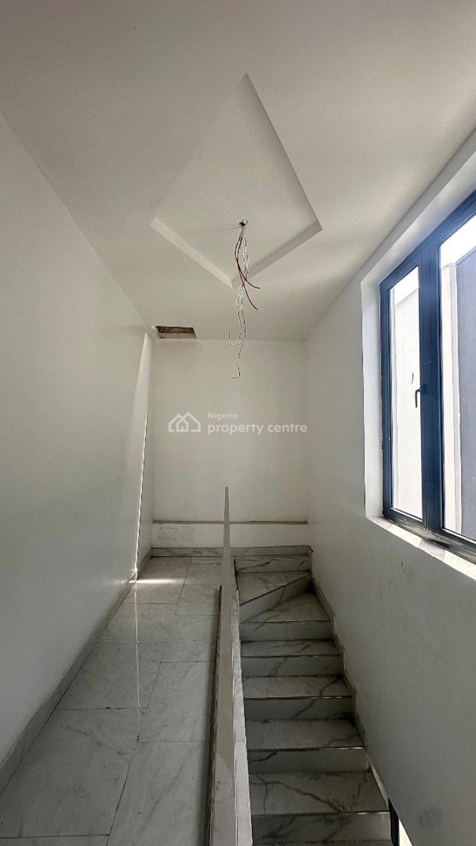 Contemporary 4-bedroom Detached Duplex with Bq & Mini Estate Pool, Chevron, Lekki, Lagos, Detached Duplex for Sale
