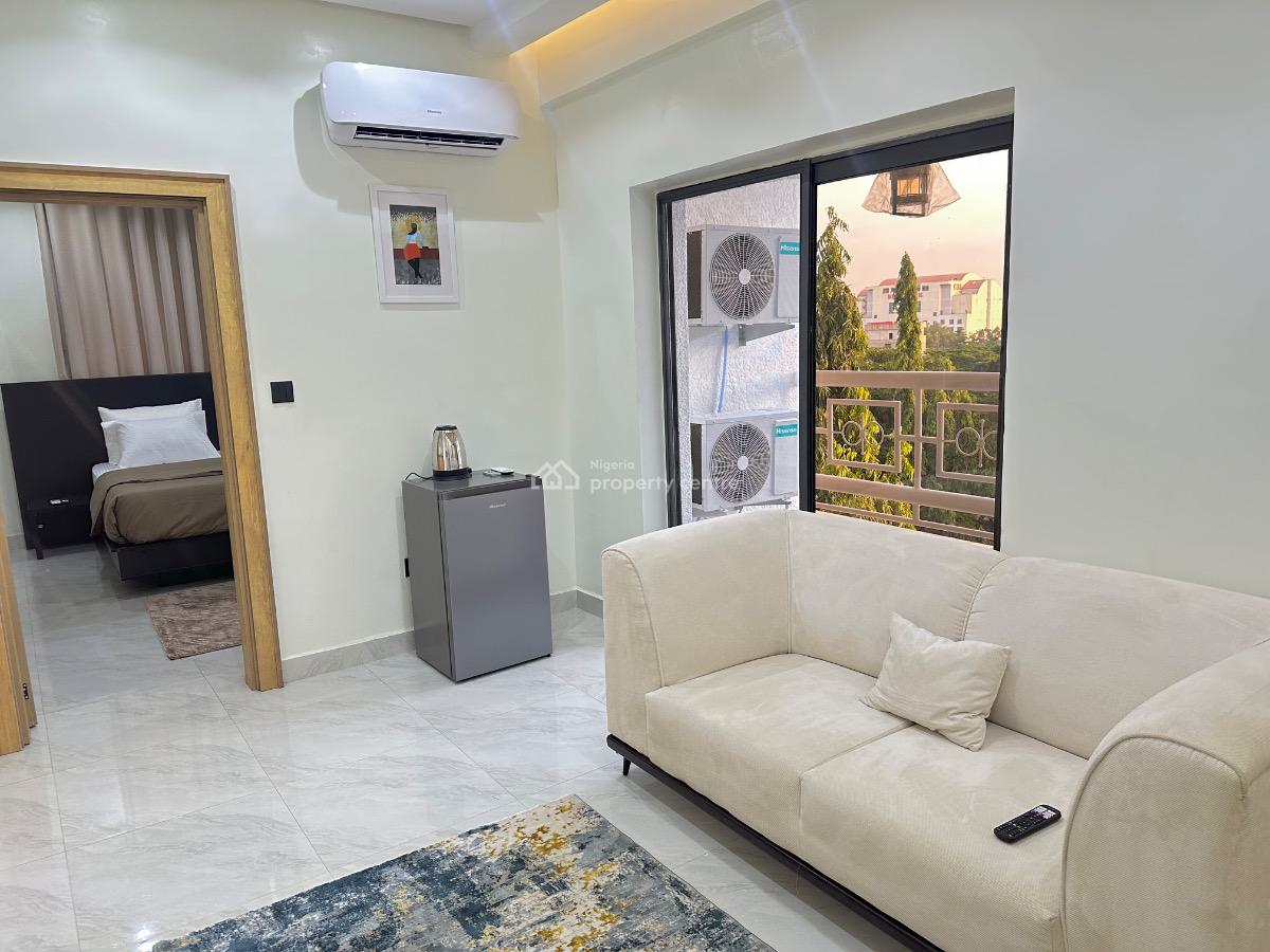 1-bedroom Condo with Balcony in Wuse 2, 3 Sorotona Close, Wuse 2, Abuja, Mini Flat (room and Parlour) Short Let
