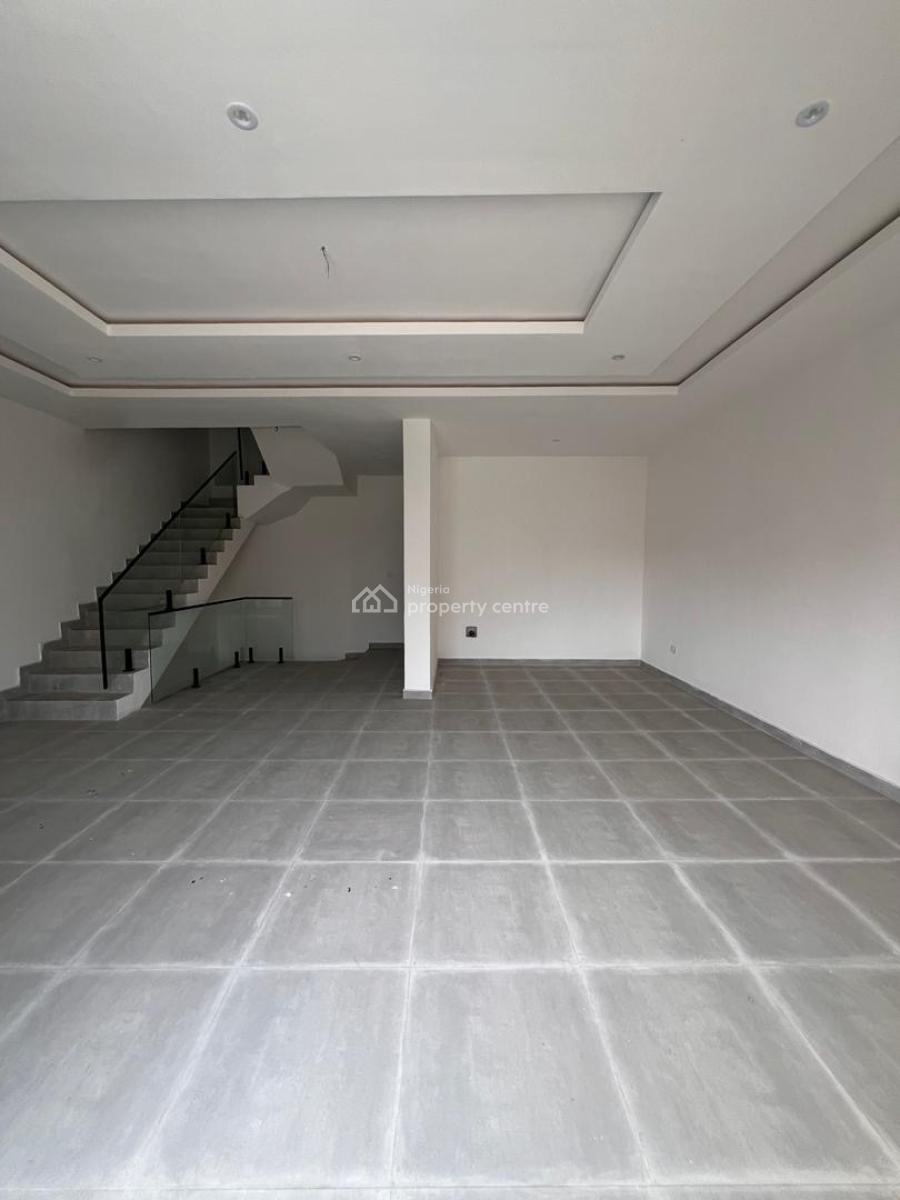 Contemporary 4 Bedroom Terraced  Duplex with Bq in a Serene Environmen, Great Value Home with Detailed Tasteful Finishing in Ikate, Lekki, Lagos, Terraced Duplex for Sale