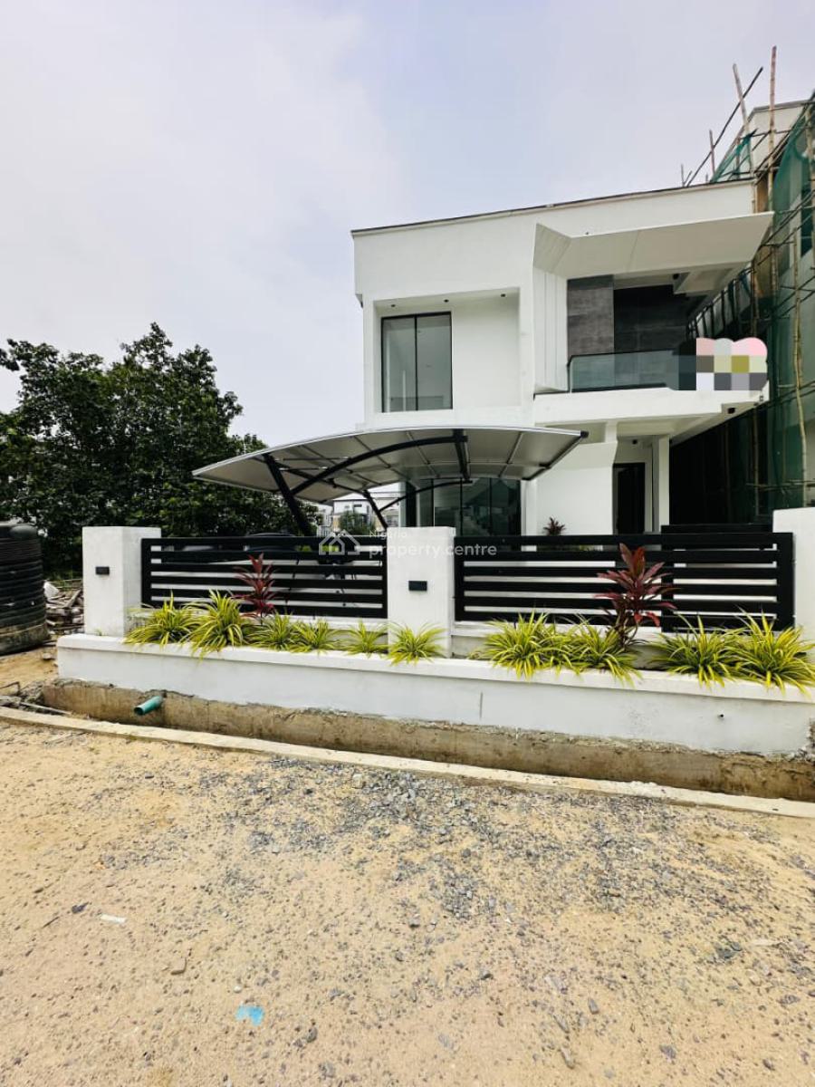 Opulent 5 Bedroom Fully-detached Duplex with Bq, Pool and Library, Lekky County, Ikota, Lekki, Lagos, Detached Duplex for Sale