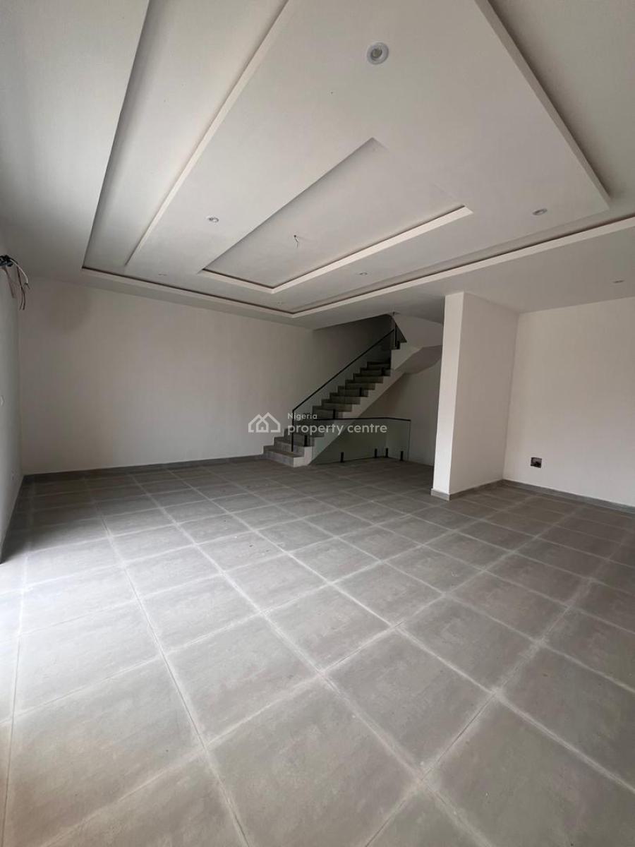Exquisite 4 Bedroom Terraced  Duplex with Bq in a Serene Environment I, Comes with Water Treatment, and Cctv for Security in Ikate, Ikate, Lekki, Lagos, Terraced Duplex for Sale
