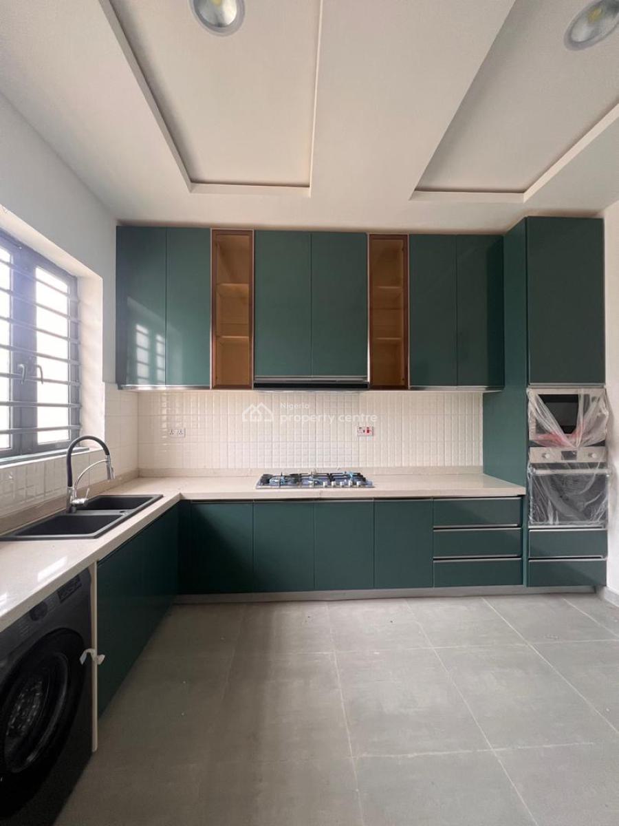Exquisite 4 Bedroom Terraced  Duplex with Bq in a Serene Environment I, Comes with Water Treatment, and Cctv for Security in Ikate, Ikate, Lekki, Lagos, Terraced Duplex for Sale