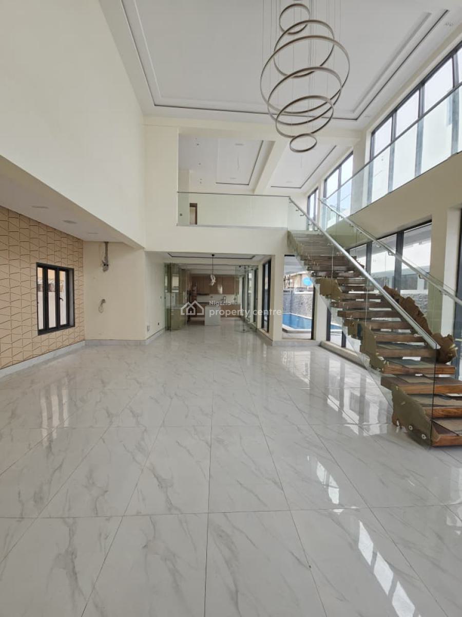 Exclusive 6 Bedroom Detached Triplex W/ 2 Bqs, Pool, Study, Cinema, Lekki Phase 1, Lekki, Lagos, Detached Duplex for Sale