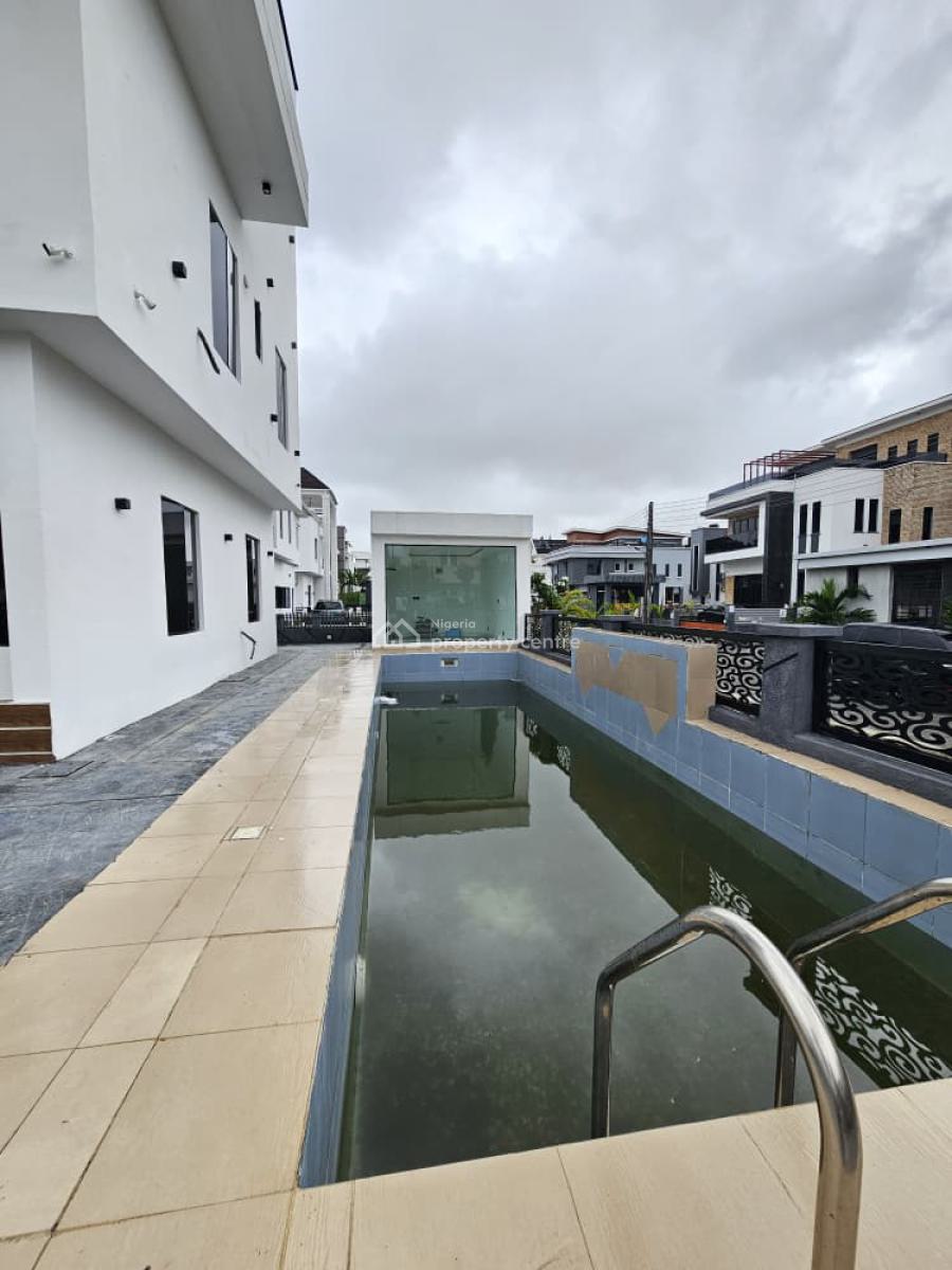 Amazing 5 Bedroom Fully Detached House with Bq, Gym & Pool, Osapa, Lekki, Lagos, Detached Duplex for Sale