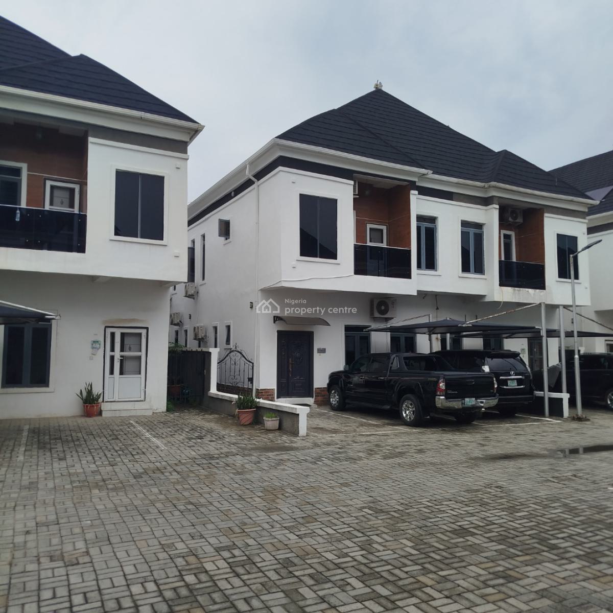 Nice 4 Bedroom Semi Detached Duplex with Bq, Royal Pine Estate Off Orchid Road, Lekki Expressway, Lekki, Lagos, Semi-detached Duplex for Sale