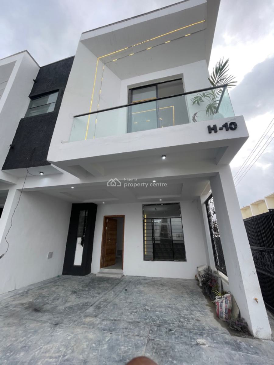 Luxury  Brand New 4 Bedrooms Terraced Duplex, Ikota Villa, Lekki, Lagos, Terraced Duplex for Sale