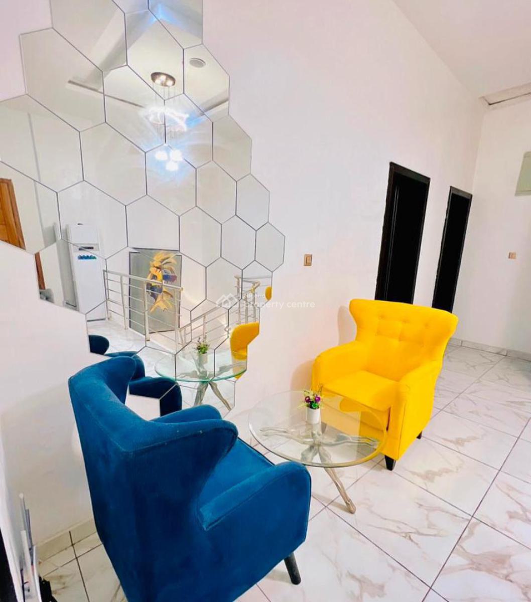 Book This Cute and Cozy 5 Bedroom Self Compound Duplex with Snooker, Oral Estate, Orchid, Lekki, Lagos, Flat / Apartment Short Let