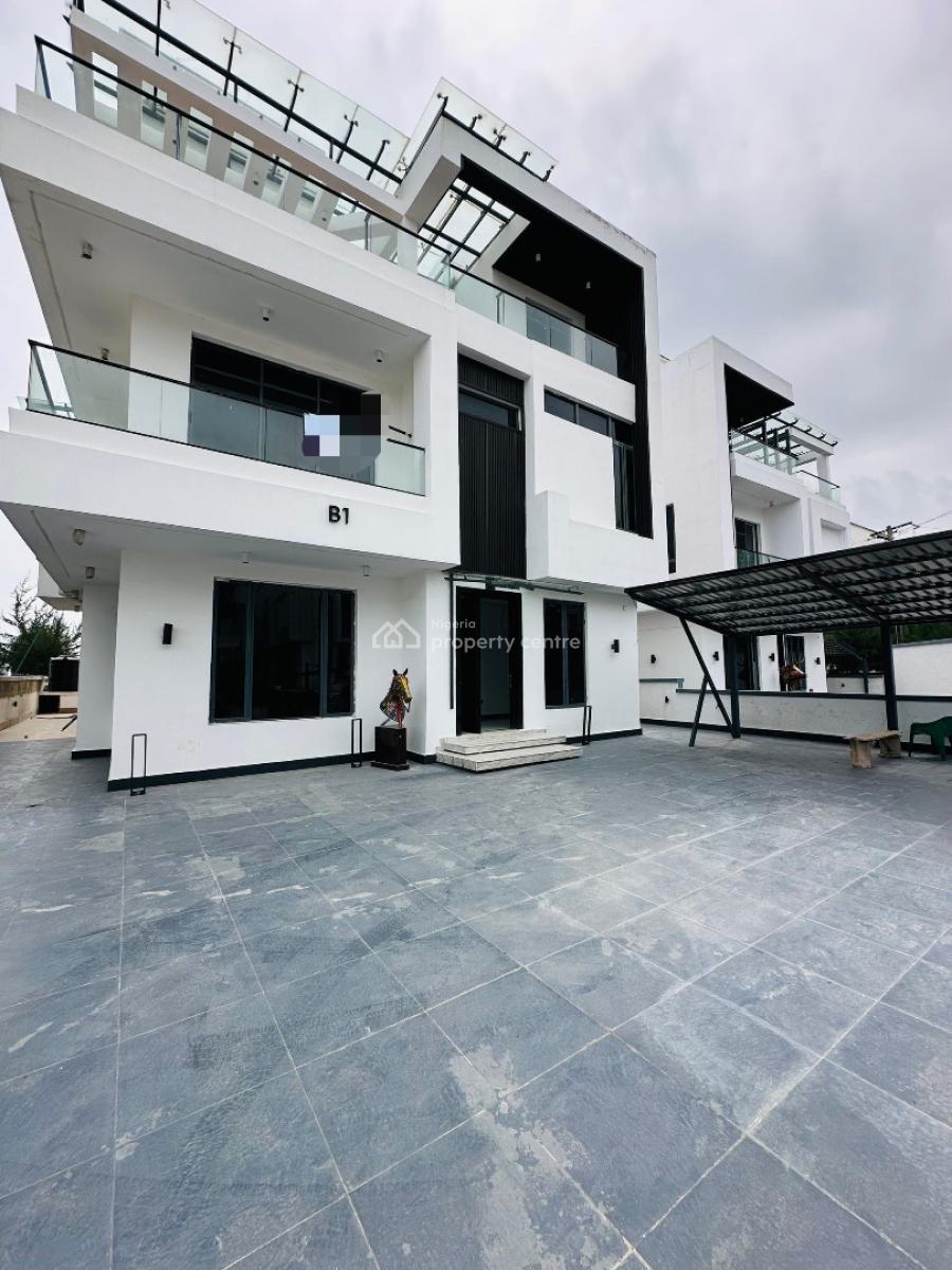 Breathtaking 5 Bedroom Sfully-detached Duplex with Bq, Two Pool, Lekky County Estate, Megamound, Lekki, Lagos, Detached Duplex for Sale