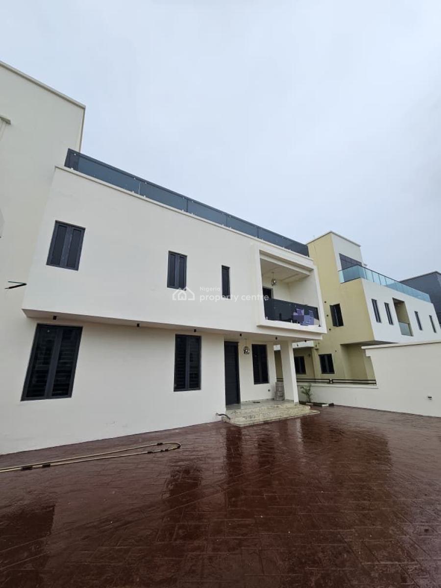 Clean and Magnificent 5 Bedrooms Fully Detached Duplex with Bq, Osapa London, Lekki, Lagos, Detached Duplex for Sale