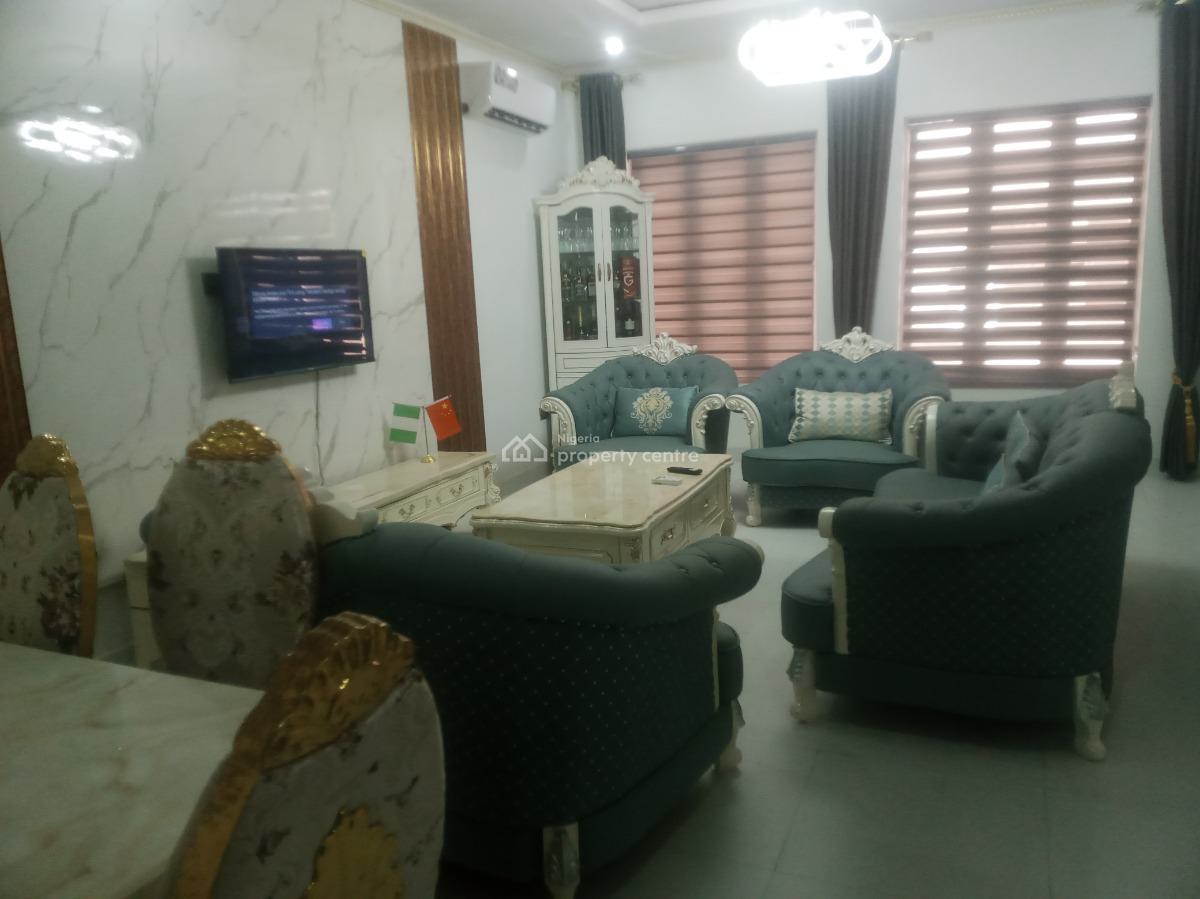 Fully Serviced and Exquisitely Furnished 4 Bedroom Terrace Duplex, Royal Pine Estate By 2nd Toll Gate Chevron, Lekki, Lagos, Terraced Duplex Short Let