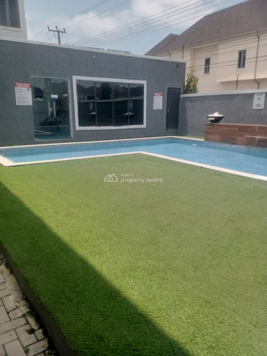 Fully Serviced and Exquisitely Furnished 4 Bedroom Terrace Duplex, Royal Pine Estate By 2nd Toll Gate Chevron, Lekki, Lagos, Terraced Duplex Short Let