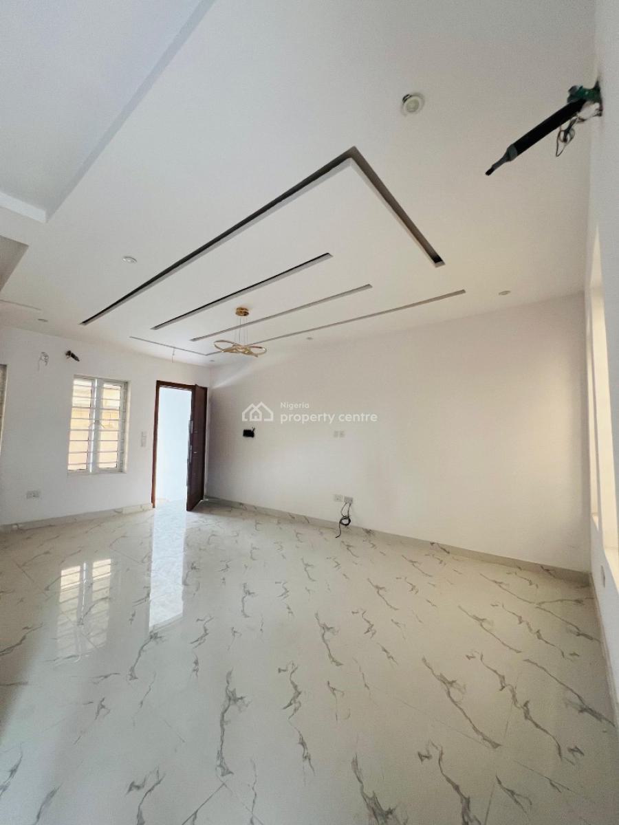 Self Compound 3 Bedroom Terrace Fully Fitted Open-plan Modern Kitchen, Secure Estate at Ajah Lekki, Ajah, Lagos, Terraced Duplex for Sale