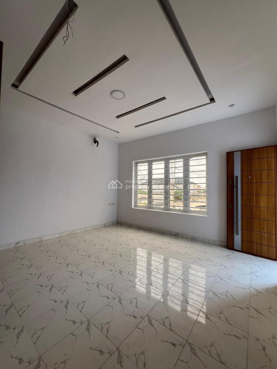 Self Compound 3 Bedroom Terrace Fully Fitted Open-plan Modern Kitchen, Secure Estate at Ajah Lekki, Ajah, Lagos, Terraced Duplex for Sale