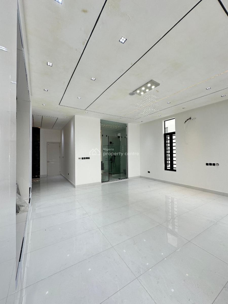 Contemporary Spacious 5 Bedroom Detached Duplex with Bq and Pool, Chevron, Lekki, Lagos, Detached Duplex for Sale