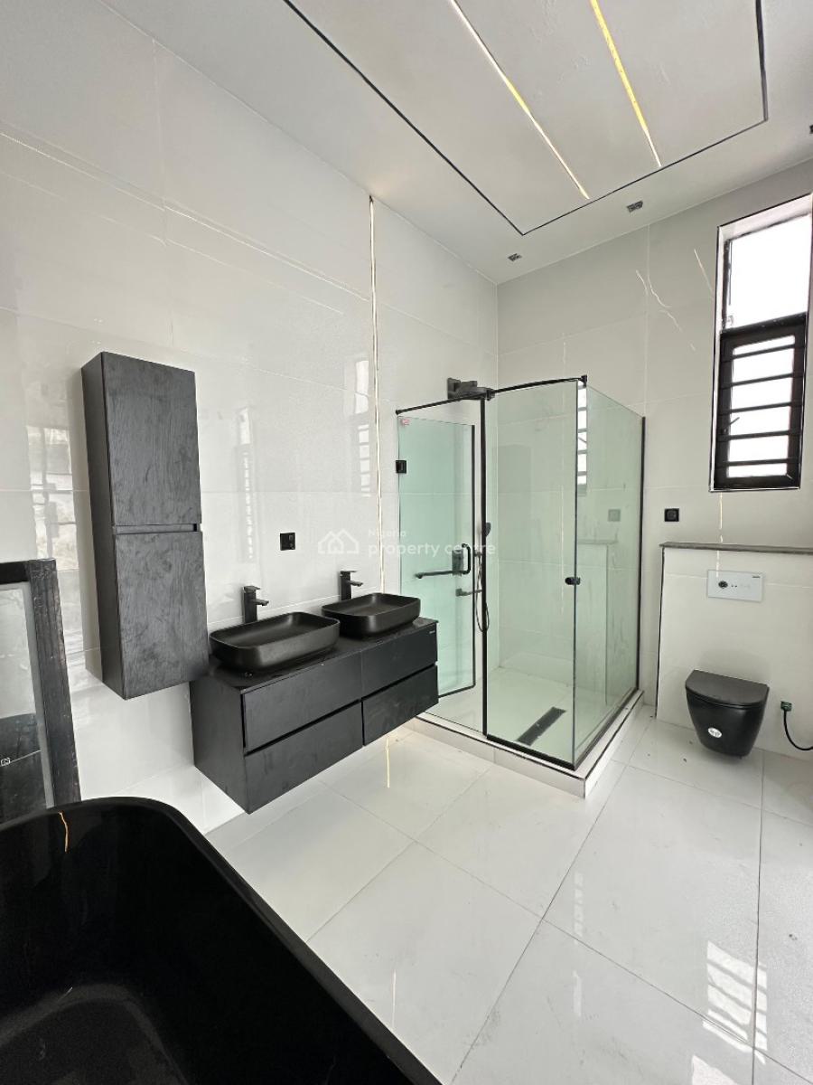 Contemporary Spacious 5 Bedroom Detached Duplex with Bq and Pool, Chevron, Lekki, Lagos, Detached Duplex for Sale
