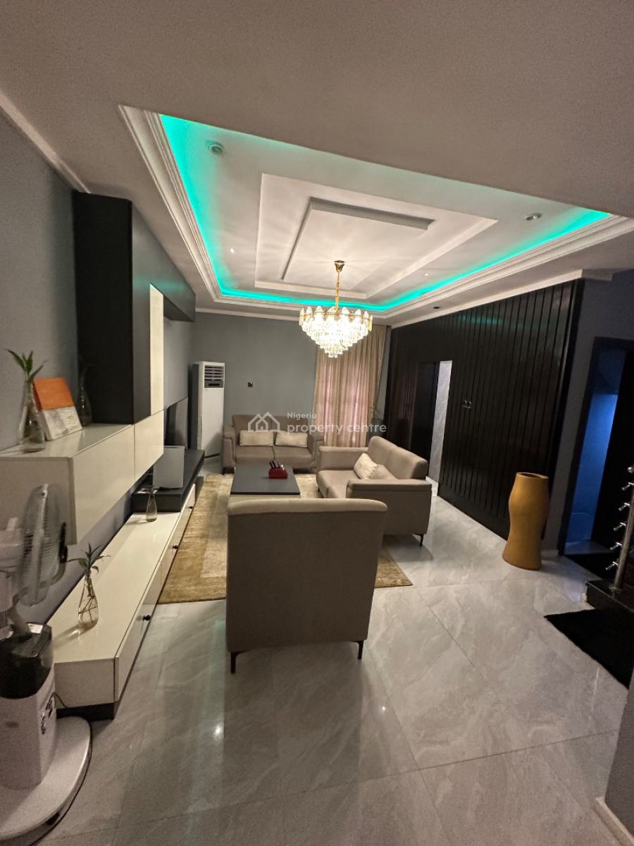 Well Furnished 2 Bedroom Duplex in a Secured and Serene Environment, Around Unique Luxury Estate, Katampe, Abuja, Terraced Duplex Short Let