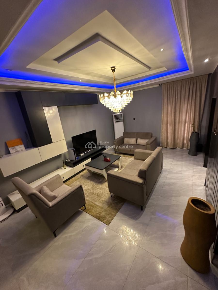 Very Spacious and Standard Furnished 3 Bedroom Duplex in a Decent Est, Katampe Main Tarred Road, Katampe, Abuja, Terraced Duplex Short Let