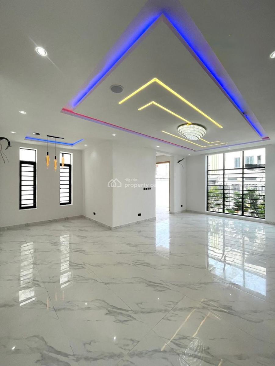 Contemporary 5 Bedroom Fully Detached Duplex with S-pool, Cinema, Etc, Chevron, Lekki, Lagos, Detached Duplex for Sale