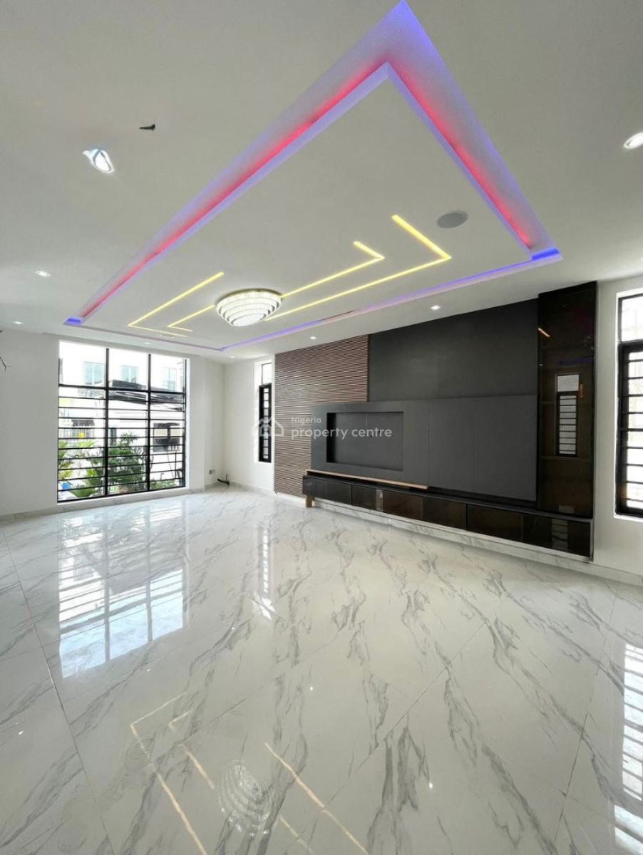 Contemporary 5 Bedroom Fully Detached Duplex with S-pool, Cinema, Etc, Chevron, Lekki, Lagos, Detached Duplex for Sale