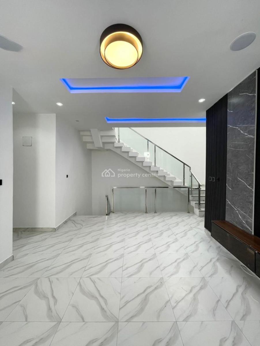 Contemporary 5 Bedroom Fully Detached Duplex with S-pool, Cinema, Etc, Chevron, Lekki, Lagos, Detached Duplex for Sale