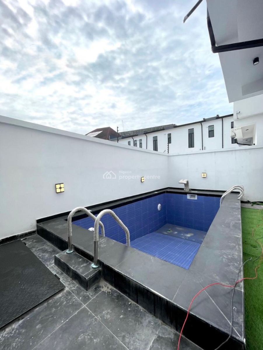 Contemporary 5 Bedroom Fully Detached Duplex with S-pool, Cinema, Etc, Chevron, Lekki, Lagos, Detached Duplex for Sale