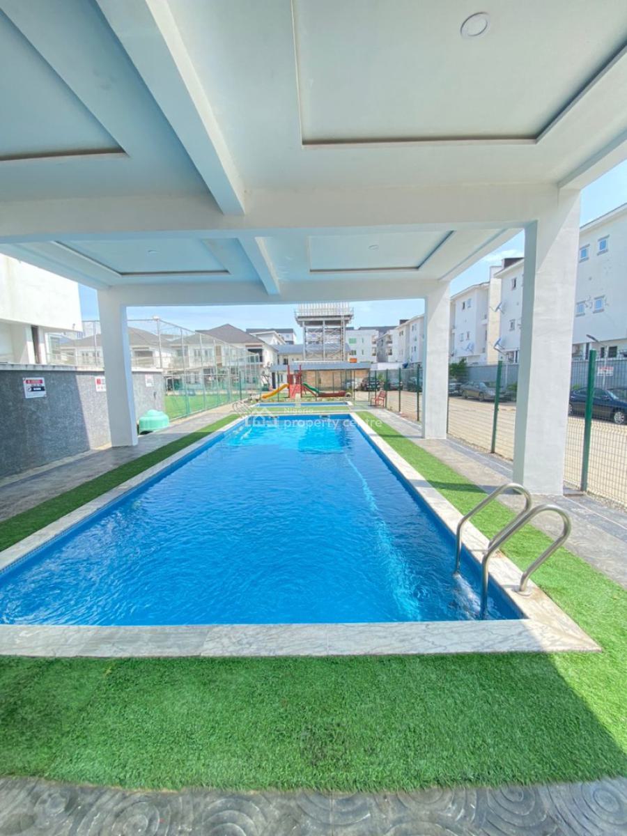 Spacious 3 Bedroom Terrace Duplex with Bq, Ikate, Lekki, Lagos, Terraced Duplex for Rent