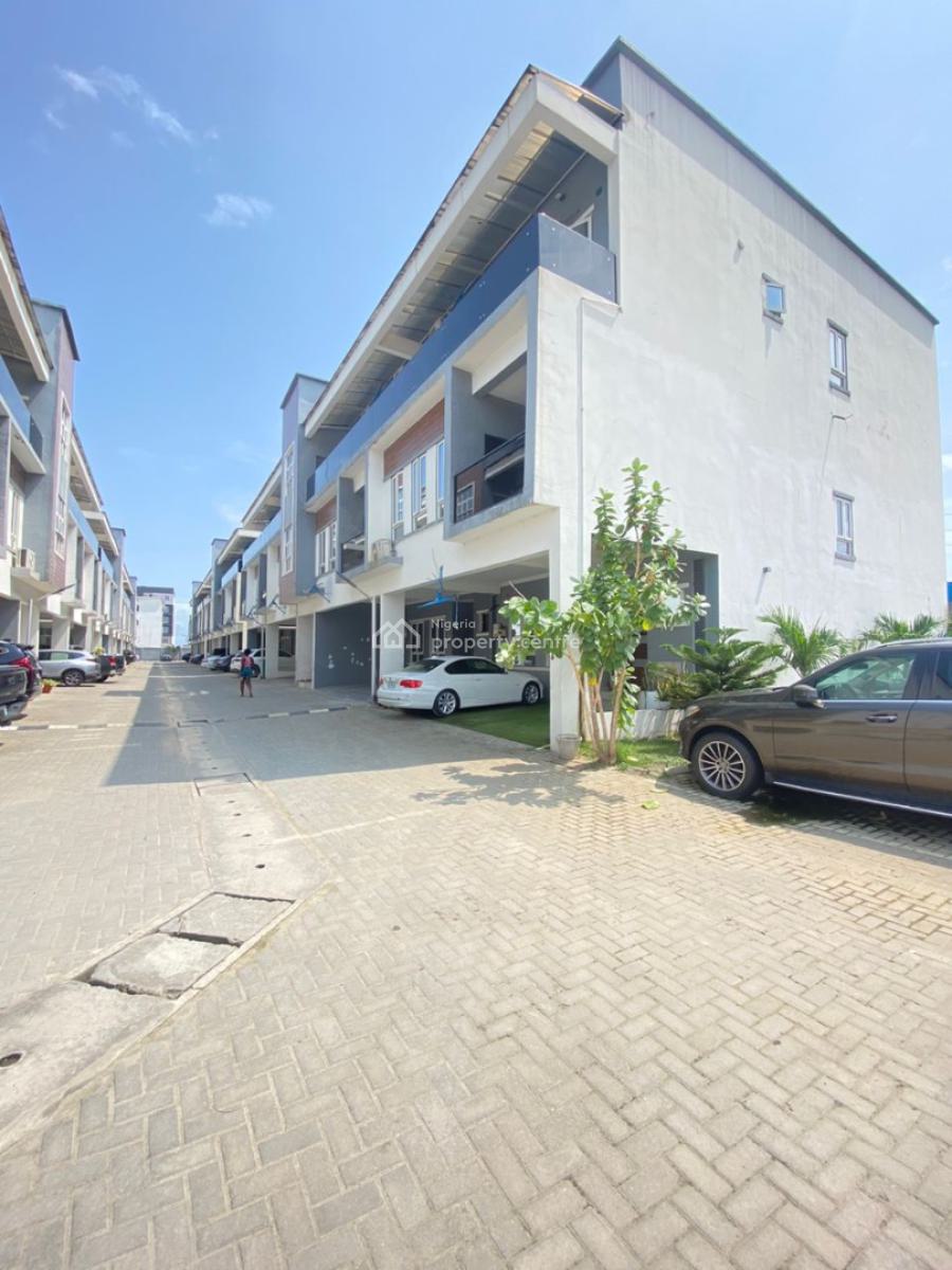 Spacious 3 Bedroom Terrace Duplex with Bq, Ikate, Lekki, Lagos, Terraced Duplex for Rent