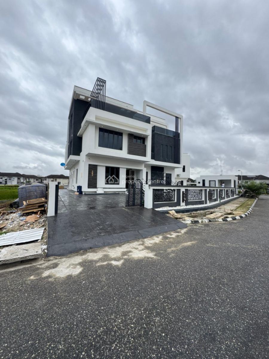 Gigantic 6 Bedroom Detached Duplex with Spacious En-suite Rooms ,open, Pinnock Beach Estate, Osapa, Lekki, Lagos, Detached Duplex for Sale