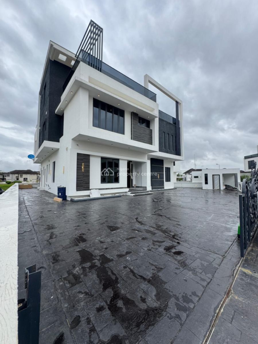 Gigantic 6 Bedroom Detached Duplex with Spacious En-suite Rooms ,open, Pinnock Beach Estate, Osapa, Lekki, Lagos, Detached Duplex for Sale