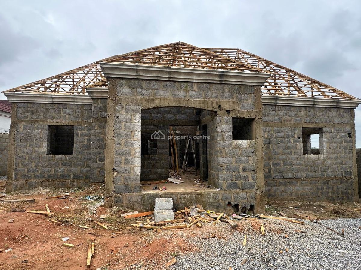 4 Bedroom Carcass Bungalow, Lokogoma District, Abuja, House for Sale