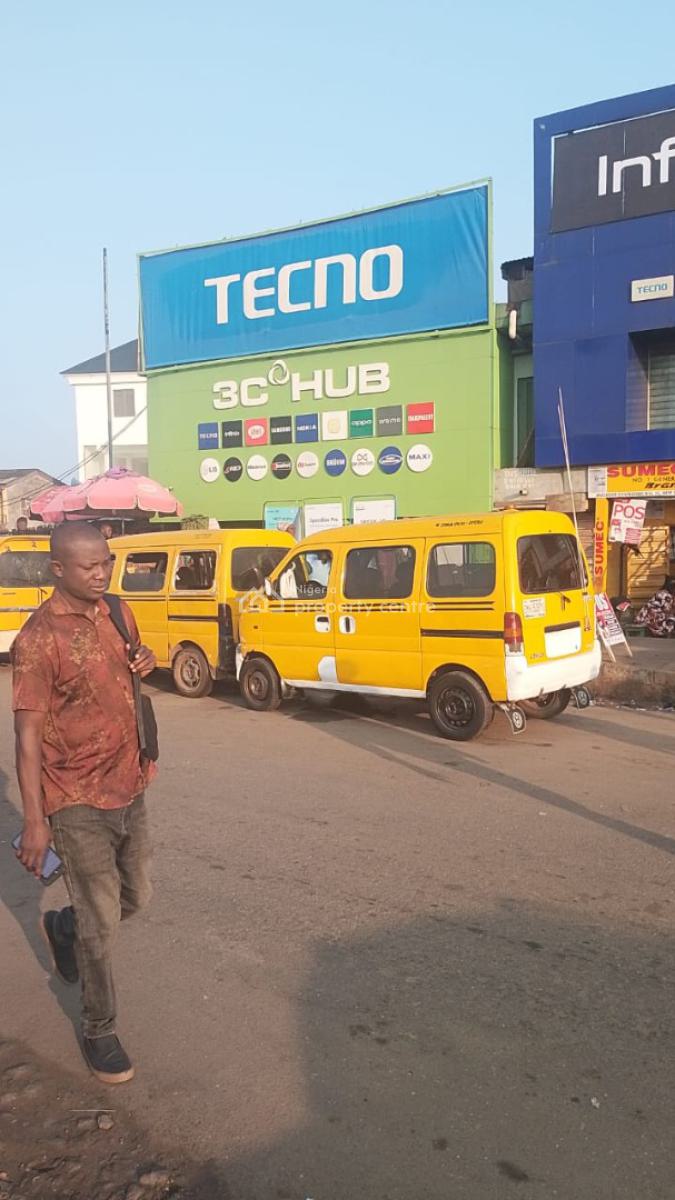 Commercial Plot of Land Facing The Main Road, Iyana Ipaja Junction, Iyana Ipaja, Ipaja, Lagos, Commercial Land for Sale