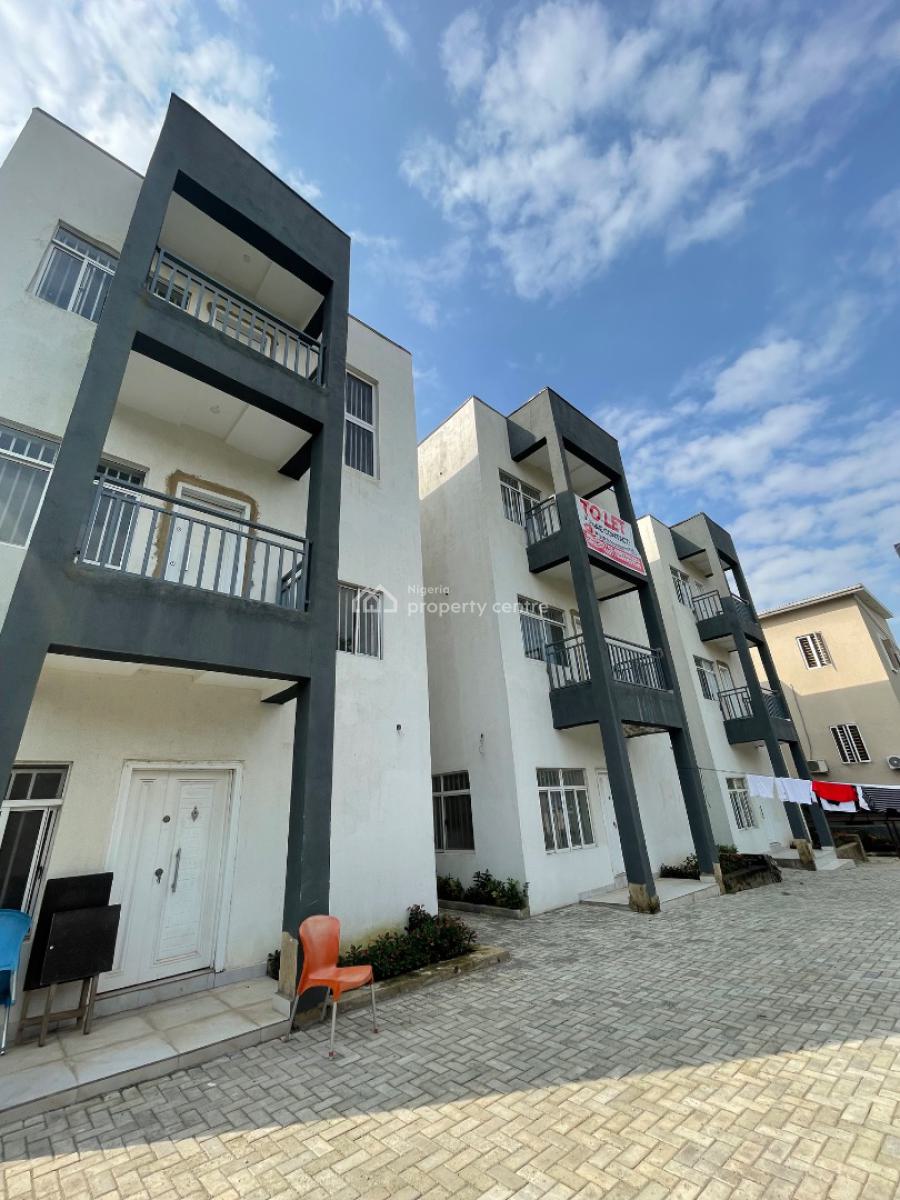 4 Bedroom Terrace Duplex, Guzape District, Abuja, Terraced Duplex for Rent