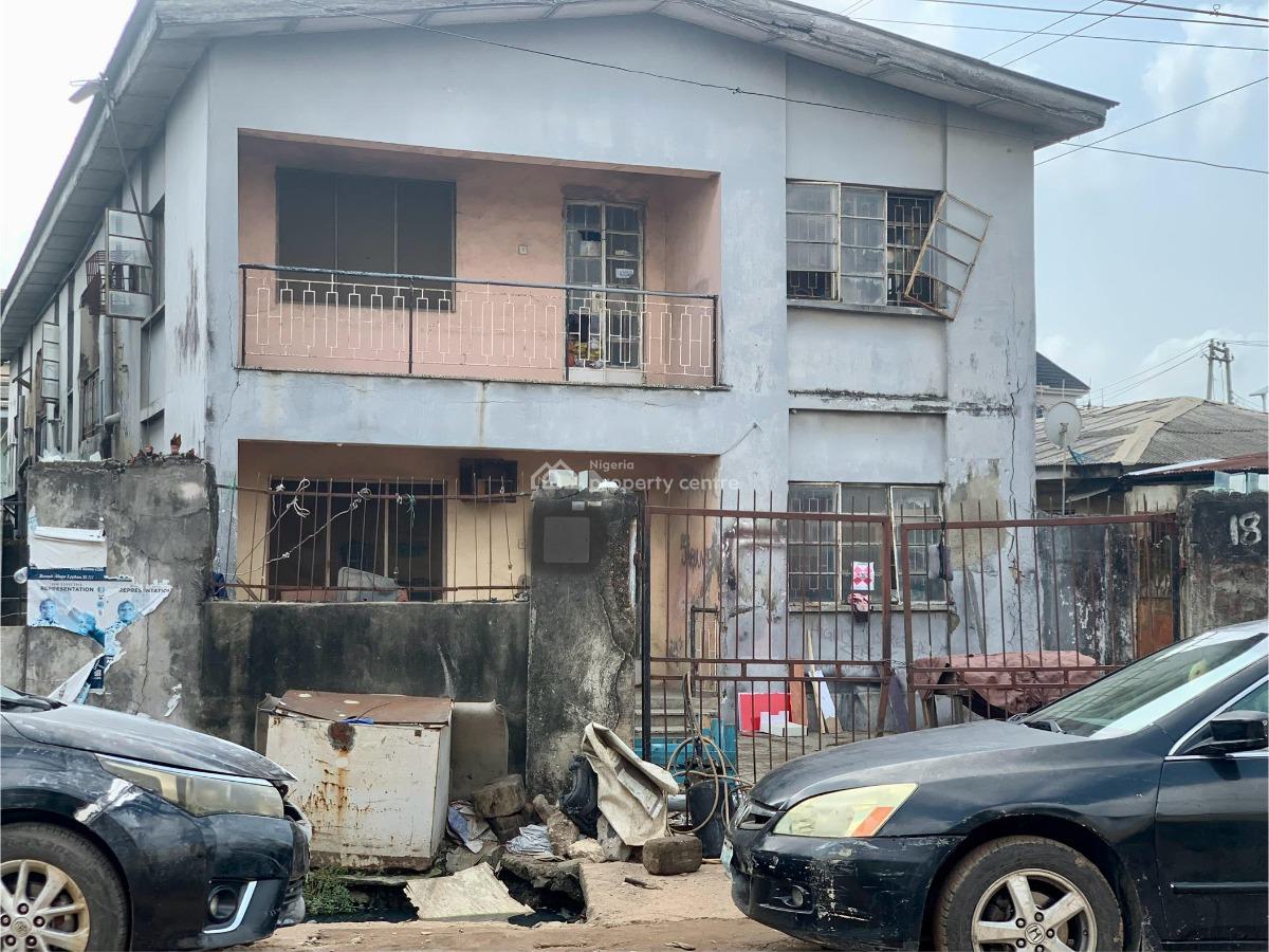 a Dilapidated Storey Building on a Full Plot of Land, Aguda, Surulere, Lagos, Block of Flats for Sale