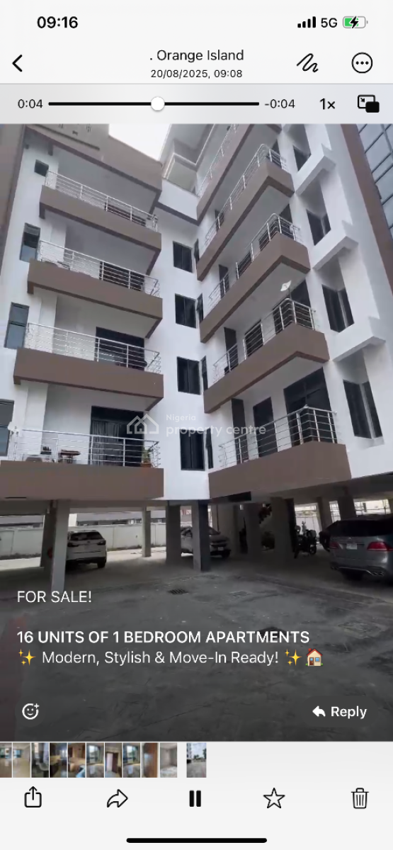 Luxury Brand New 16units of 1bedroom Apartment, Oniru, Victoria Island (vi), Lagos, Flat / Apartment for Sale